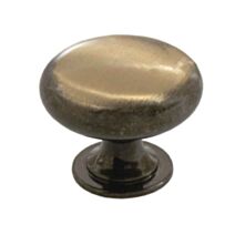 Bouton métal vieux laiton ø 32 mm