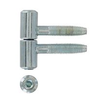 Fiche à visser réglable D16mm - 2 pièces