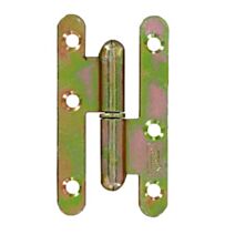 Paumelle de bâtiment 80x45mm gauche - VYNEX