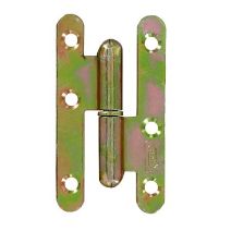Paumelle de bâtiment 110x55mm gauche