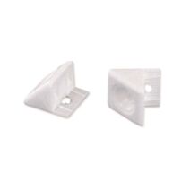 Raccord angulaire 16x11mm plastique par 20