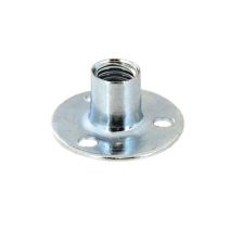 Embase taraudée M8x10mm acier zingué par 4 - VYNEX