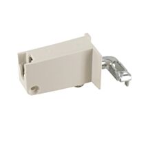 Attache élément réglable blanc par 2 (droit + gauche) - VYNEX