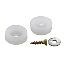 4 embouts amortisseurs à visser Ø25mm - VYNEX