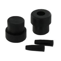 4 embouts rentrants caoutchouc Ø22mm - VYNEX