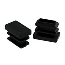 4 embouts rentrants plastique 24x37mm - VYNEX