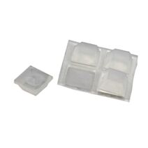 20 patins amortisseurs transparents 13x13mm - VYNEX