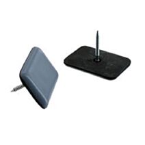 4 patins glisseurs à clouer 24x35mm - VYNEX