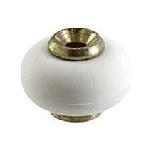 Butoir boule à visser acier laitonné Ø30mm H22mm - VYNEX