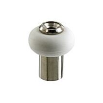 Butoir boule à visser acier chromé Ø30mm H.37mm - VYNEX