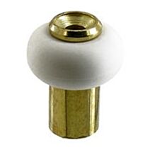 Butoir boule à visser acier laitonné  - VYNEX