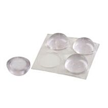 Butée adhésive transparente Ø17mm H.10mm par 4 - VYNEX