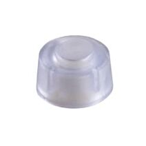 Butée adhésive plastique transparente ø23 H.22mm x2 - VYNEX