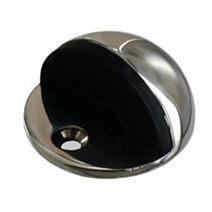 Butée porte demi-lune inox poli à visser ø44 H.23mm - VYNEX