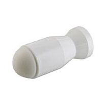 Butoir de mur à visser plastique blanc 68mm - VYNEX