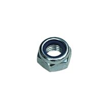 Ecrou indesserable bague nylon ac zingué ø14 x100