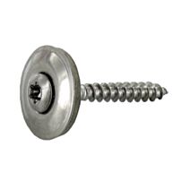 Vis faitage inox a2 4,5x45/34 + rond edpm ø20 x50