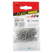 41 Vis agglo tête fraisée étoile inox A4 3x16 - CLASS'INOX