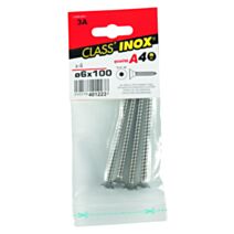 4 Vis agglo tête fraisée étoile inox A4 6x100 - CLASS'INOX
