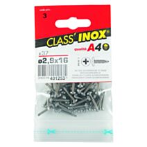 37 vis tôle autoperceuses inox A4 2,9x16 - CLASS'INOX
