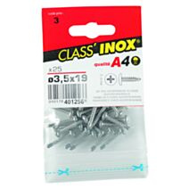 Vis tôle autoperceuse x 25 TC A4 3.5x19 - VYNEX