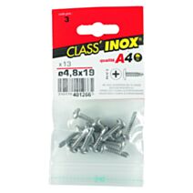 Vis tôle autoperceuse x 13 TC A4 4.8x19 - VYNEX