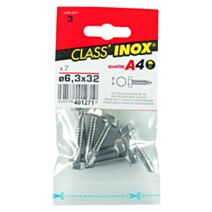 Vis tôle autoperceuse x 7 TH A4 6.3x32 - VYNEX