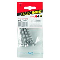 Vis tôle autoperceuse x 4 TH A4 6.3x60 - VYNEX