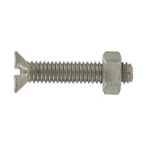 3 boulons tête fraisée inox A4 8x60 - CLASS'INOX