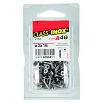150 Vis agglo tête fraisée étoile inox A4 3x16 - CLASS'INOX
