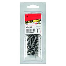 55 Vis agglo tête fraisée étoile inox A4 5x30 - CLASS'INOX