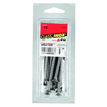 20 Vis agglo tête fraisée étoile inox A4 6x100 - CLASS'INOX