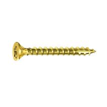 Vis Rocket x45 tête fraisée pozi bichromaté 4 x 20 mm - ROCKET