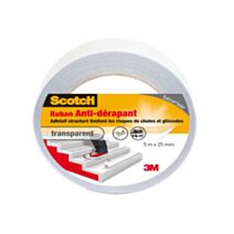 Ruban anti-dérapant transparent 5mx25mm - SCOTCH™