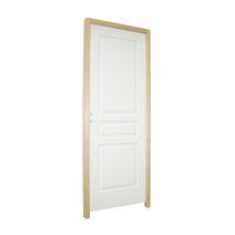 Bloc Porte Alvéolaire Décoratif Modèle 3 Panneaux Traverse Droite Eco - BALLAY