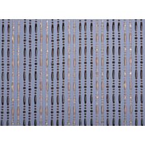 rideau de porte mireille ambre et miel translucide - MOREL