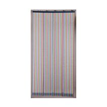 Rideau Moustiquaire L1xH2,20m rayures multicolores - MOREL