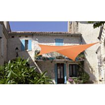 voile d'ombrage carrée serenity 55 - terra cotta - JARDILINE