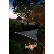 Voile d'ombrage lumineuse