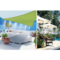 Kit brumisateur autonome à monter, 6 buses en plastique Jardiline