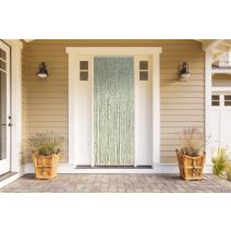 Rideau de porte Feuillage Artificiel Polyester Samana 90x200cm - MOREL