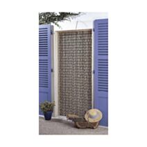 Rideau de porte maïs naturel 90x200cm MOREL