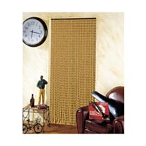 Rideau de porte perles et olives de bois