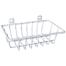 Porte-savon Mural 15x10x4cm Blanc - GODONNIER