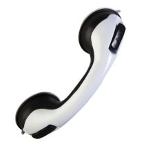 Barre à ventouse 30cm blanc/noir