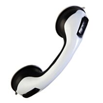 Barre à ventouse 30cm blanc/noir