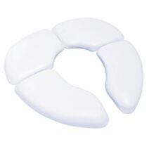 Reducteur Toilette Pliant PVC Blanc