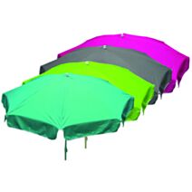 Parasol rond Plage Ø180 cm panaché - JARDIN PRIVE