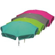 Parasol rond Plage Ø180 cm panaché - JARDIN PRIVE 