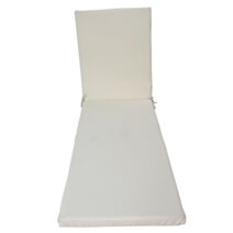 Bain de soleil déhoussable Monte Carlo ivoire - JARDIN PRIVE